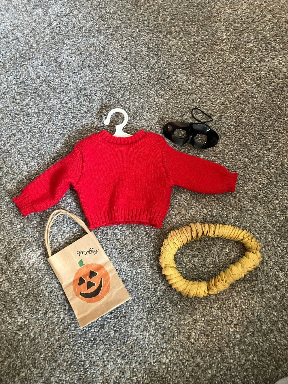 Pleasant Company American Girl Molly’s Halloween Hula Girl Costume